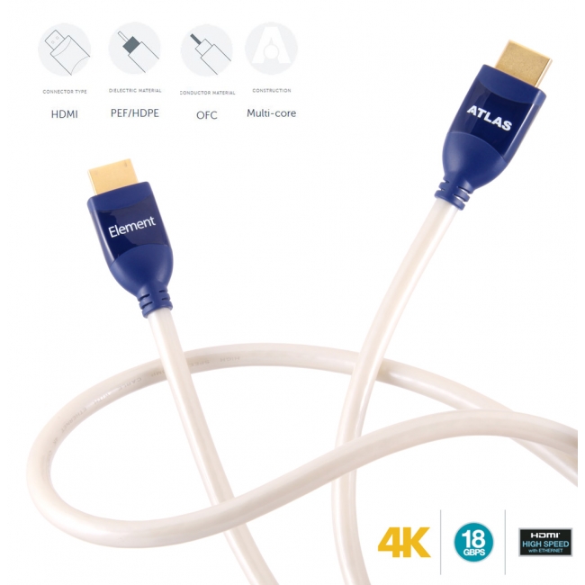 ATLAS Element HDMI 4k 2m - dostawa gratis, sklep Katowice